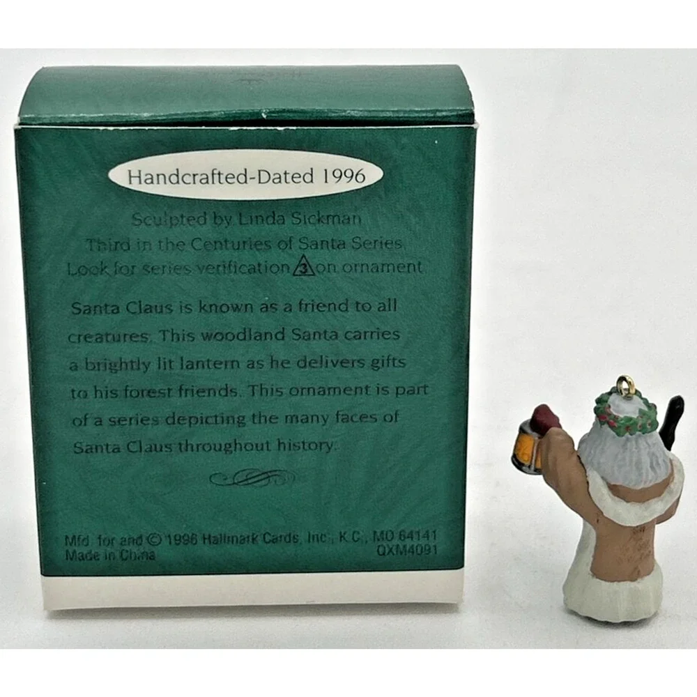 1996 Hallmark Centures of Santa Keepsake Ornament Third in Series SKU‎ U31